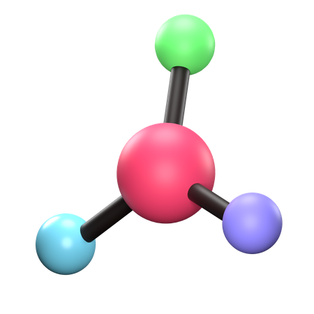 Molécule  3D Icon