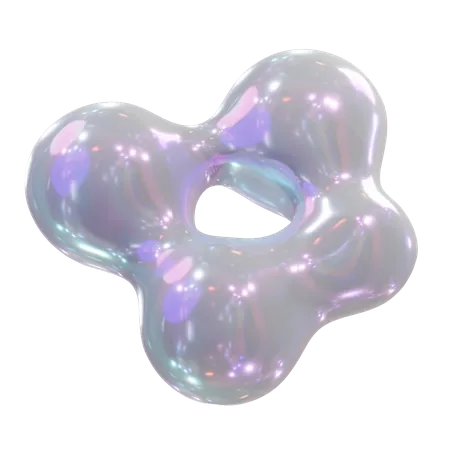 Molecule Shape  3D Icon