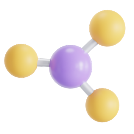 Molecules  3D Icon