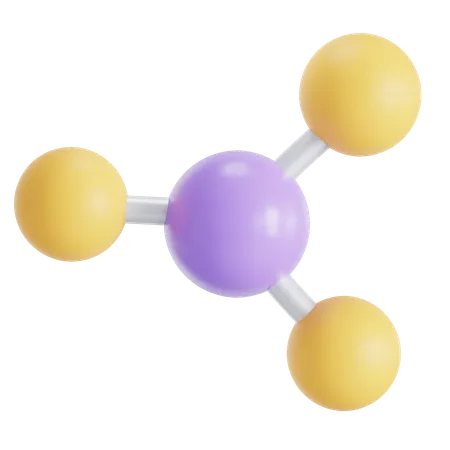 Molecules  3D Icon