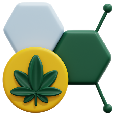 Molecules  3D Icon