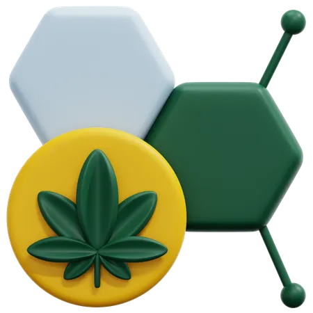 Molecules  3D Icon