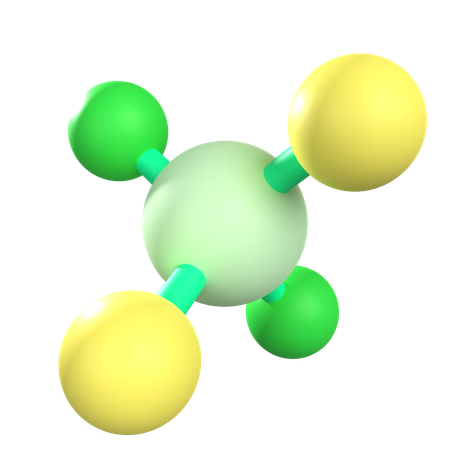 Molekül  3D Icon