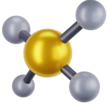 Molekül  3D Icon