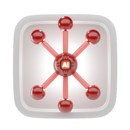 Molekül  3D Icon