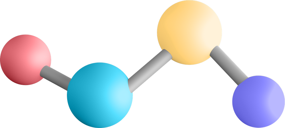 Molekül  3D Illustration