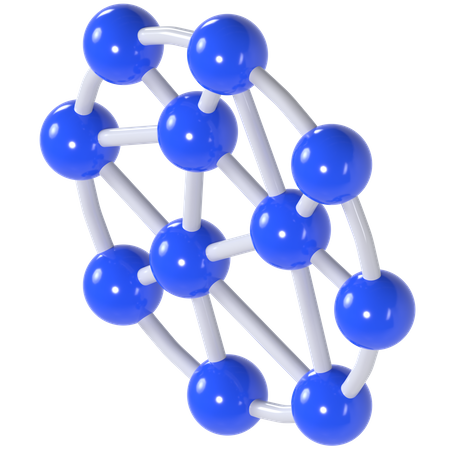 Molekül  3D Illustration