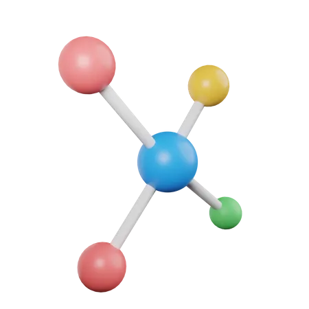 Molekül  3D Illustration