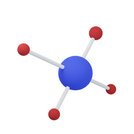 Molekül  3D Icon