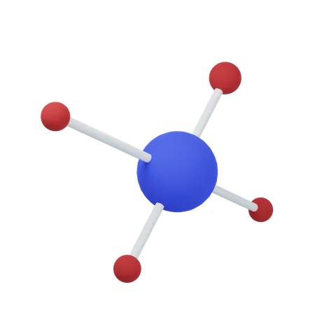 Molekül  3D Icon