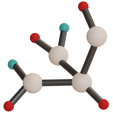 Molekül  3D Icon