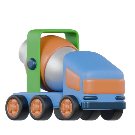 Molen Truck  3D Icon