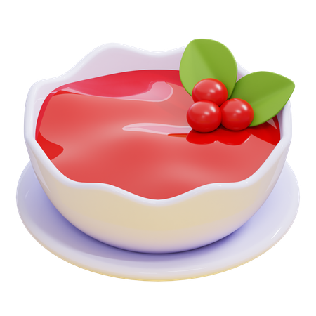 Molho de cranberry  3D Icon