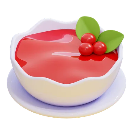 Molho de cranberry  3D Icon