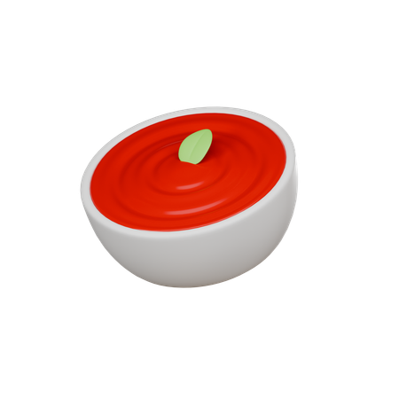 Molho de tomate  3D Icon