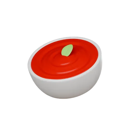 Molho de tomate  3D Icon