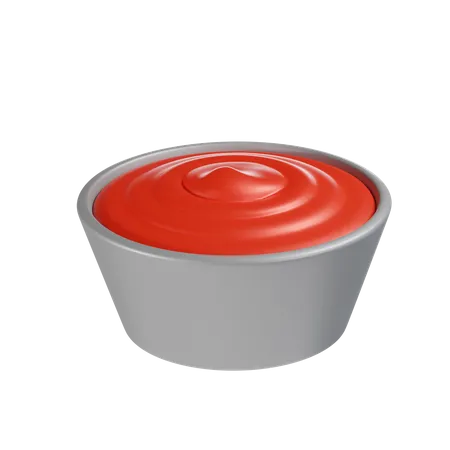 Molho de tomate  3D Icon