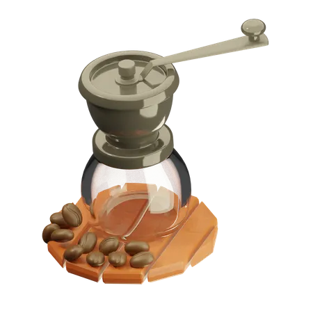 Molinillo de café  3D Icon