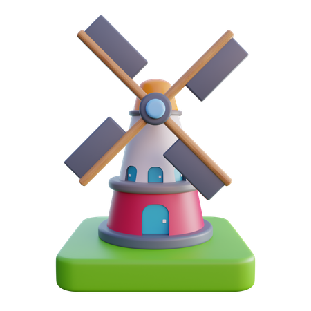 Molino  3D Icon