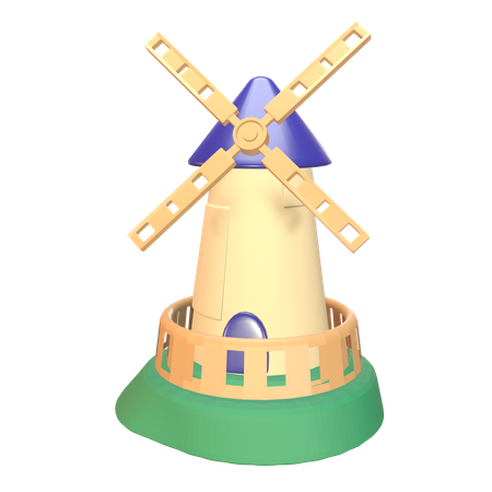 Molino  3D Icon