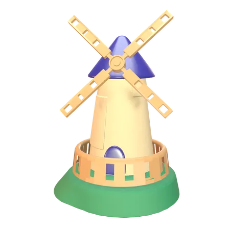 Molino  3D Icon