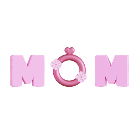 Mom  3D Icon