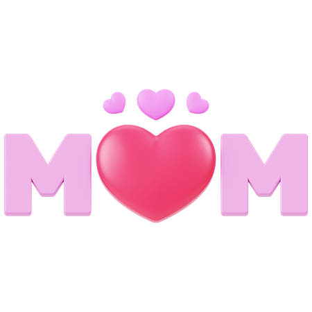 Mom  3D Icon