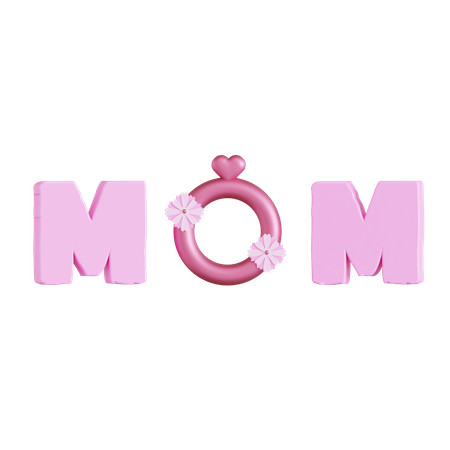 Mom  3D Icon