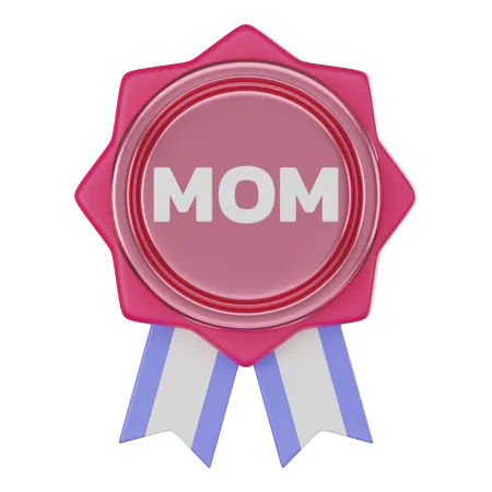 Mom Badge  3D Icon