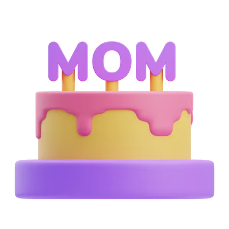 Mom Cake  3D Icon