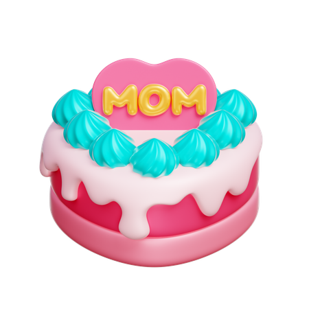 Mom Cake  3D Icon