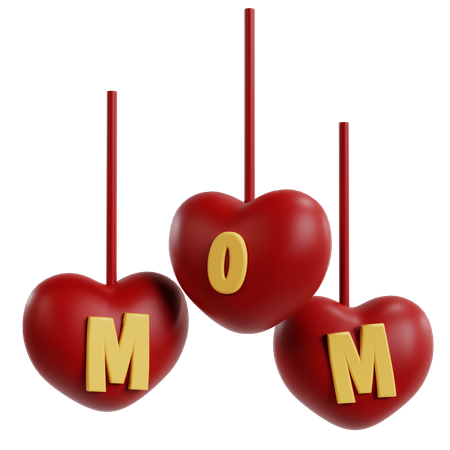 Mom love  3D Icon