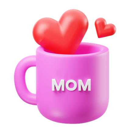 Mom Mug  3D Icon