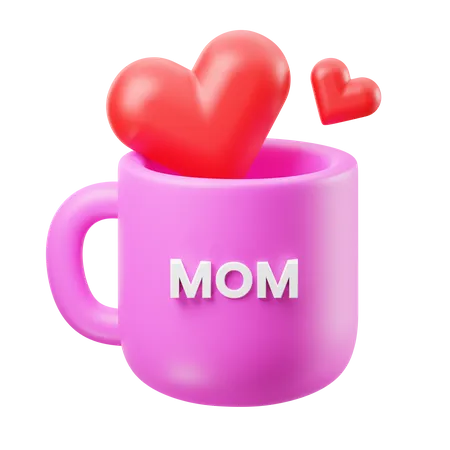 Mom Mug  3D Icon