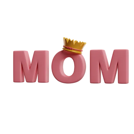 Mom Queen  3D Icon