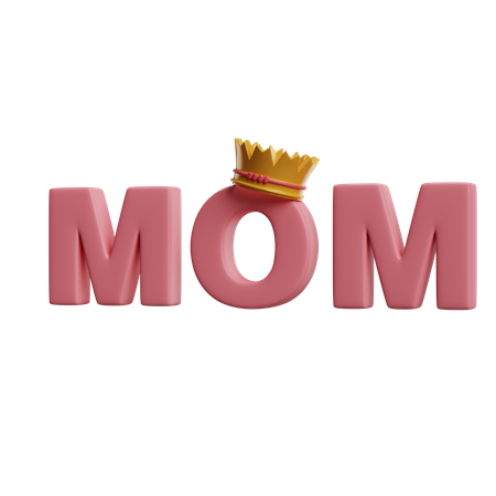 Mom Queen  3D Icon