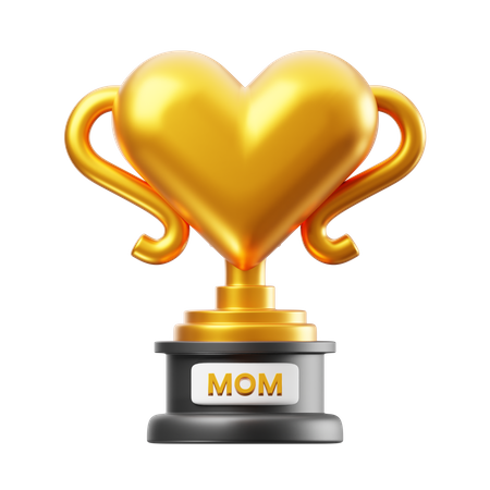 Mom Trophy  3D Icon