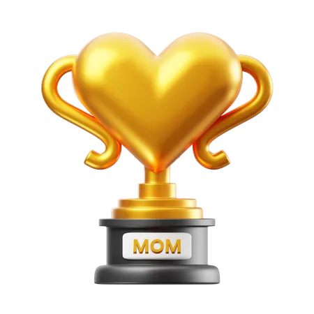 Mom Trophy  3D Icon