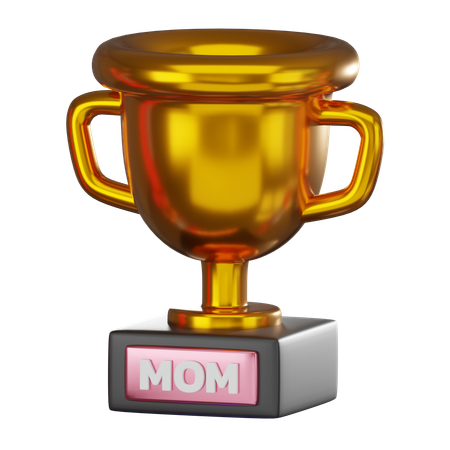 Mom Trophy  3D Icon