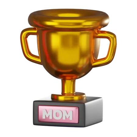 Mom Trophy  3D Icon