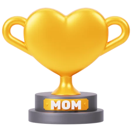 Mom Trophy  3D Icon
