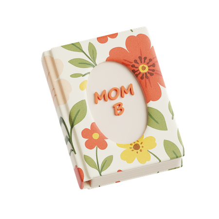 Mom's Book  3D Icon