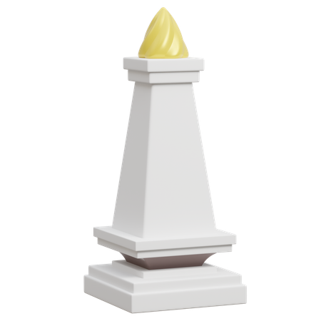 Monas 3D Icon  3D Icon