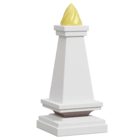 Monas 3D Icon  3D Icon
