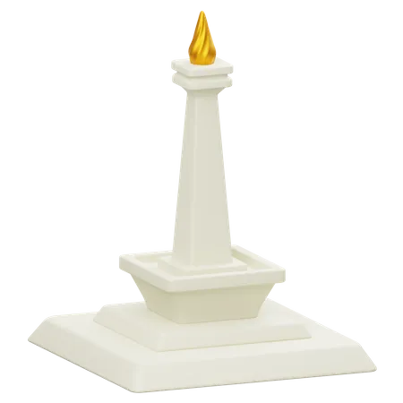 Monas  3D Icon