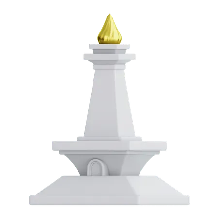 Monas  3D Icon