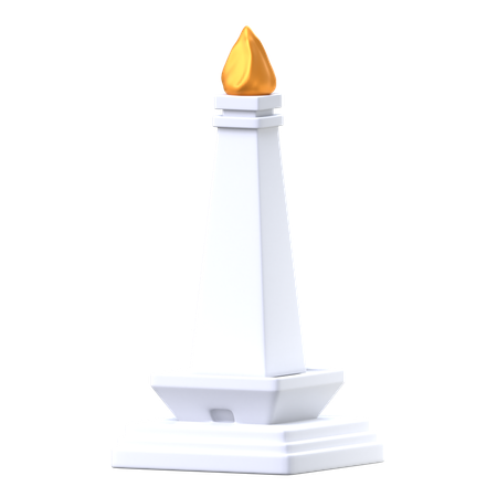 Monas  3D Icon