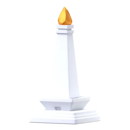 Monas  3D Icon