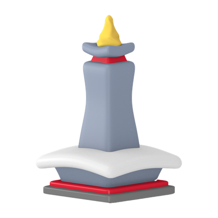 Monas  3D Icon