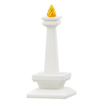 Monas  3D Icon